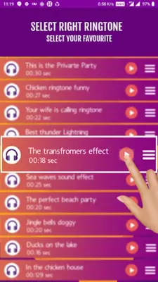 Free Ringtones android App screenshot 0